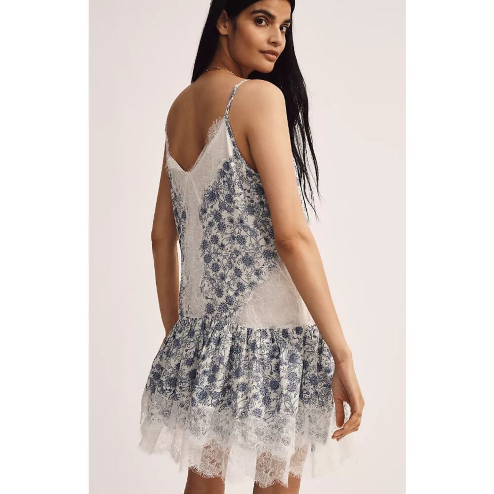 New Anthropologie Sleeveless Lace Mini Dress - XS - Picture 2 of 3